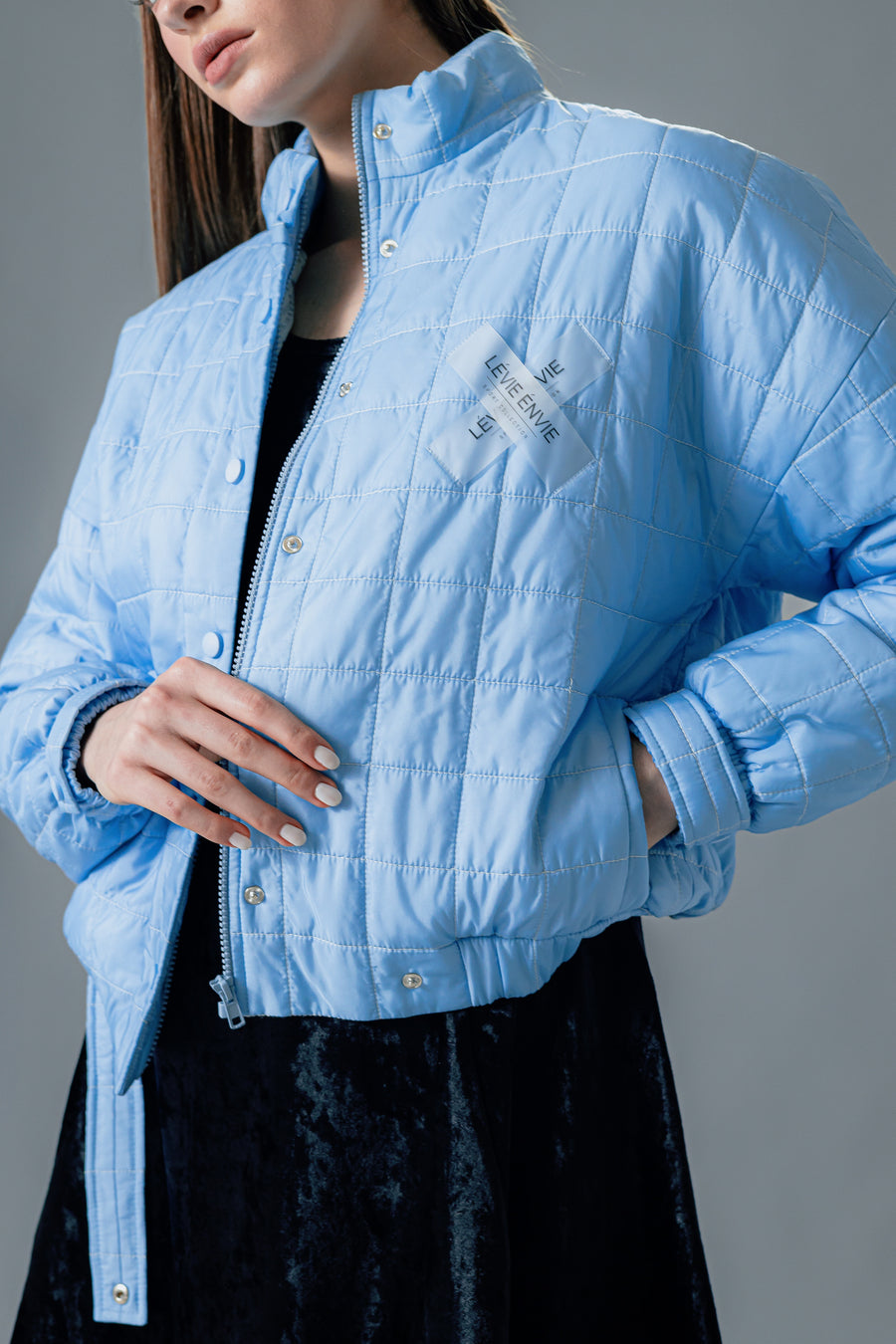 QUILTED BOMBER JACKET