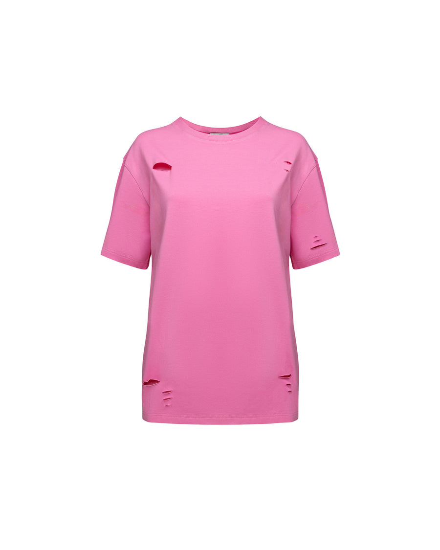 T-SHIRT WITH CUTS